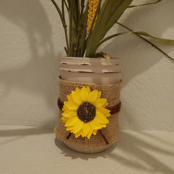 Hand Crafted Fall Jar - Picture 3 of 4